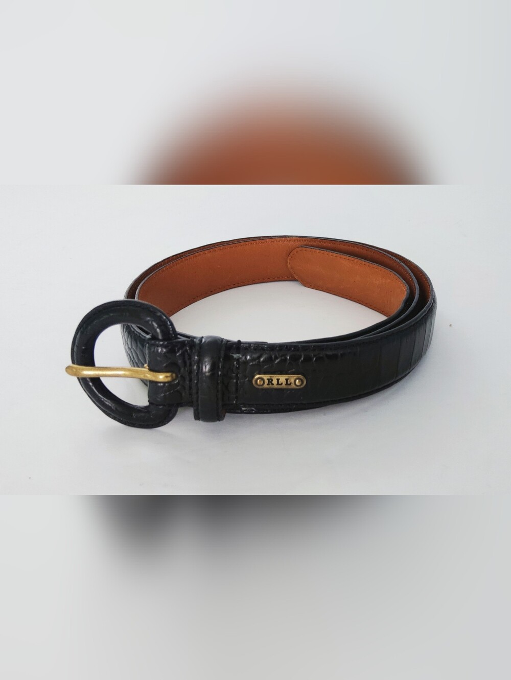 Ralph Lauren Women's Black Leather Belt. XL. 34-35. Never Used.